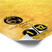 Mexicaans doodshoofd hipster skulls barbu en mou perfect poster (Hoek)