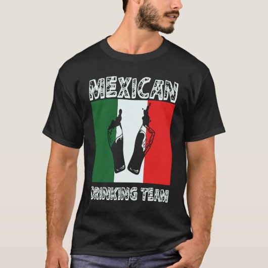 Mexicaans Drink Team Apparel T-shirt (Voorkant)