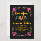 Mexicaans eindexamenfeest met borduurwerk kaart (Voorkant)