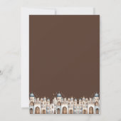 Mexicaans El Día De Los Tres Reyes Diner Kaart (Achterkant)