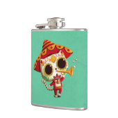 Mexicaans El mariachi Cute Cat Heupfles (Links)