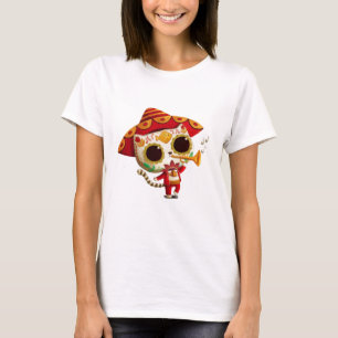 Mexicaans El mariachi Cute Cat T-shirt