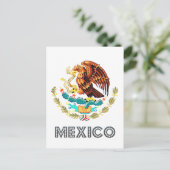 Mexicaans Emblem Briefkaart (Staand voorkant)