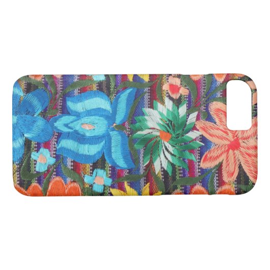 Mexicaans Embroidery design iPhone 7/8 hoesje (Achterkant (Horizontaal))