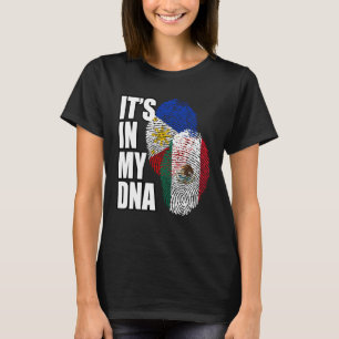 Mexicaans en Filippijns DNA Mix Flag Heritage T-shirt