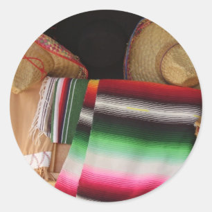Mexicaans erfgoed ronde sticker
