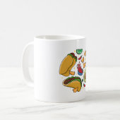 Mexicaans eten  koffiemok (Voorkant links)