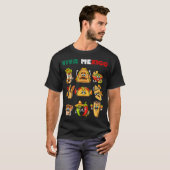 Mexicaans eten t-shirt (Voorkant volledig)