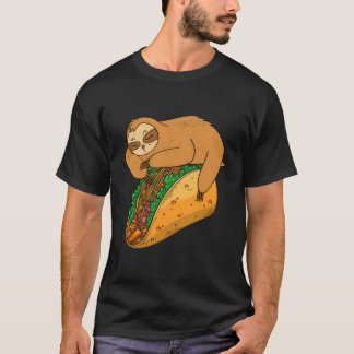 Mexicaans eten Tacos Sloth Nachos Burritos T-shirt