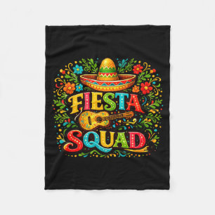 Mexicaans Feest Cinco De Mayo Laten we Taco Over M Fleece Deken