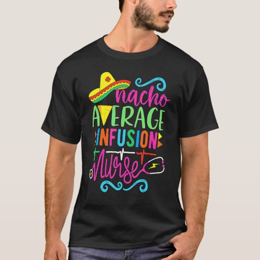 Mexicaans Feest Cinco De Mayo Rn Nacho Gemiddelde  T-shirt (Voorkant)