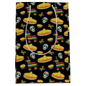 Mexicaans Feest & Dag van de Doden Medium Cadeauzakje (Voorkant)