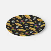 Mexicaans Feest & Dia de los Muertos Papieren Bord (Gekanteld)