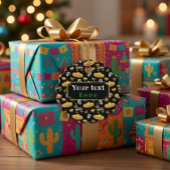 Mexicaans Feest & Día de Muertos op Maat Bedankjes Labels