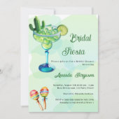 Mexicaans feest groene Bruidsdouche Kaart (Voorkant)