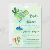 Mexicaans feest groene Bruidsdouche Kaart (Voorkant)