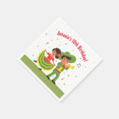 Mexicaans Feest Hispanic Kinderen Verjaardagsfeest Servet (Hoek)