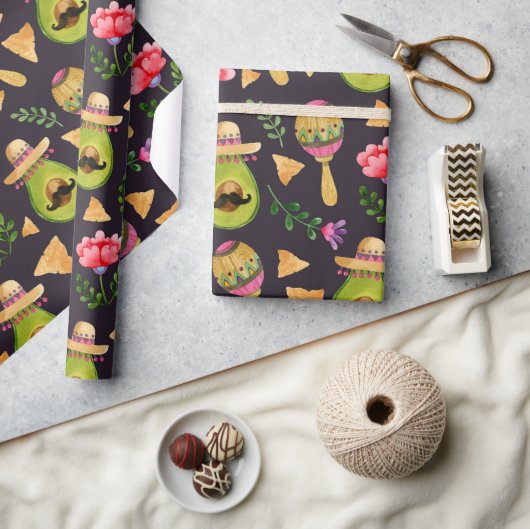 Mexicaans feestelijk inpakpapier met pittige smaak (Crafts)