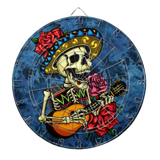 Mexicaans Feestje Dartbord (Voorkant)