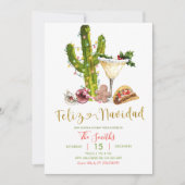 Mexicaans Feliz Navidad Kerstfeest Kaart (Voorkant)