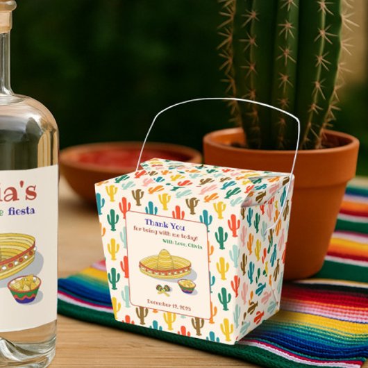 Mexicaans Fiesta Bedankgeschenk Bedankdoosjes