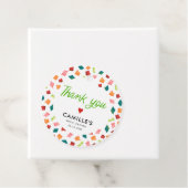 Mexicaans Fiesta Bedankings Tag Bedankjes Labels (In situ)