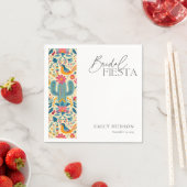 Mexicaans Fiesta Bloem Bruiloft Feest Servet (Insitu)