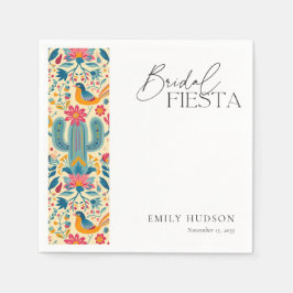 Mexicaans Fiesta Bloem Bruiloft Feest Servet