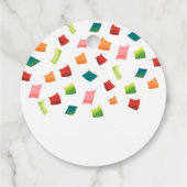 Mexicaans Fiesta Dank je Favoriet Label (Achterkant)