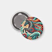 Mexicaans fiesta paard magneet (Voorkant / Achterkant)