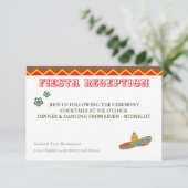 Mexicaans Fiesta-recept — RSVP-kaart RSVP Kaartje (Staand voorkant)
