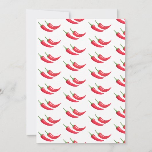 Mexicaans Fiesta Taco Game Kaart (Achterkant)