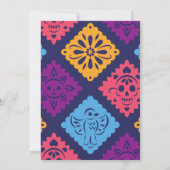 Mexicaans Fiesta Vrijgezellenfeest Kaart (Achterkant)