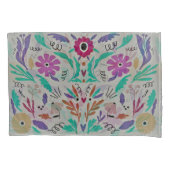 Mexicaans Floral Design  Kussensloop (Voorkant-Links)