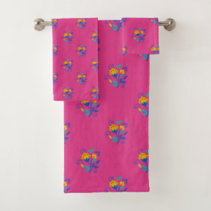 Mexicaans Folk Art Pattern Bad Handdoek