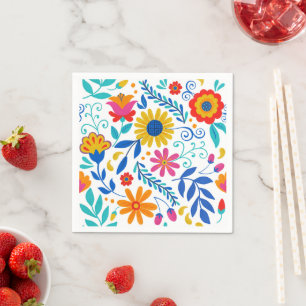 Mexicaans Folk Art Pattern Servet
