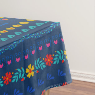 Mexicaans Folk Art Pattern Tafelkleed