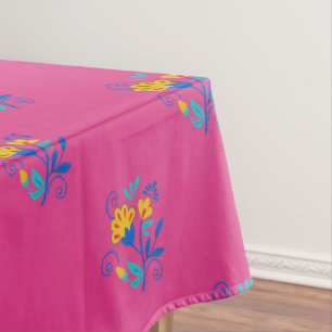 Mexicaans Folk Art Pattern Tafelkleed