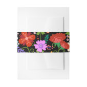 Mexicaans Folk Art Wedding Uitnodigingen Wikkel (Voorkant Voorbeeld)