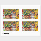 Mexicaans fruit Rechthoekige Sticker (Vel)