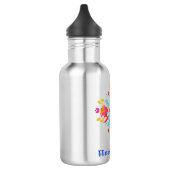 Mexicaans geïnspireerd Gepersonaliseerd Waterfles (Links)