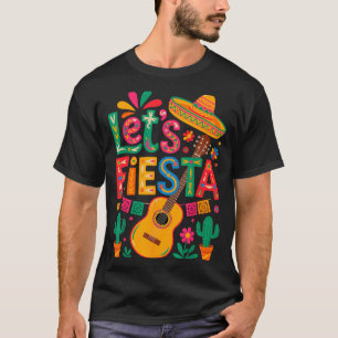 Mexicaans grappig laten we feest vieren cinco de m t-shirt