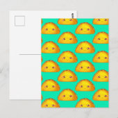 Mexicaans Ground Beef Hard Shell Taco Briefkaart (Voorkant / Achterkant)