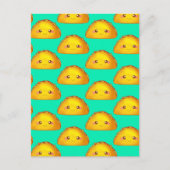 Mexicaans Ground Beef Hard Shell Taco Briefkaart (Voorkant)