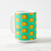 Mexicaans Ground Beef Hard Shell Taco Koffiemok (Voorkant links)