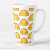 Mexicaans Ground Beef Hard Shell Taco Latte Mok (Rechts)