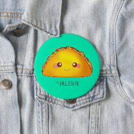 Mexicaans Ground Beef Hard Shell Taco Ronde Button 4,0 Cm