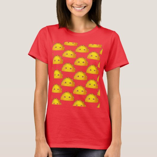 Mexicaans Ground Beef Hard Shell Taco T-shirt (Voorkant)