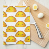 Mexicaans Ground Beef Hard Shell Taco Theedoek (Quarter Fold)