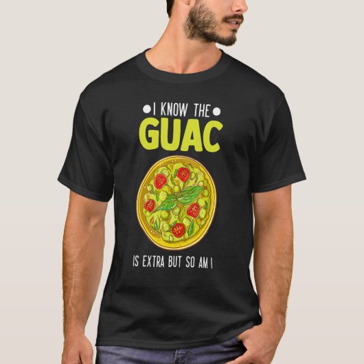 Mexicaans Guacamole Avocado Cinco de Mayo T-shirt (Voorkant)